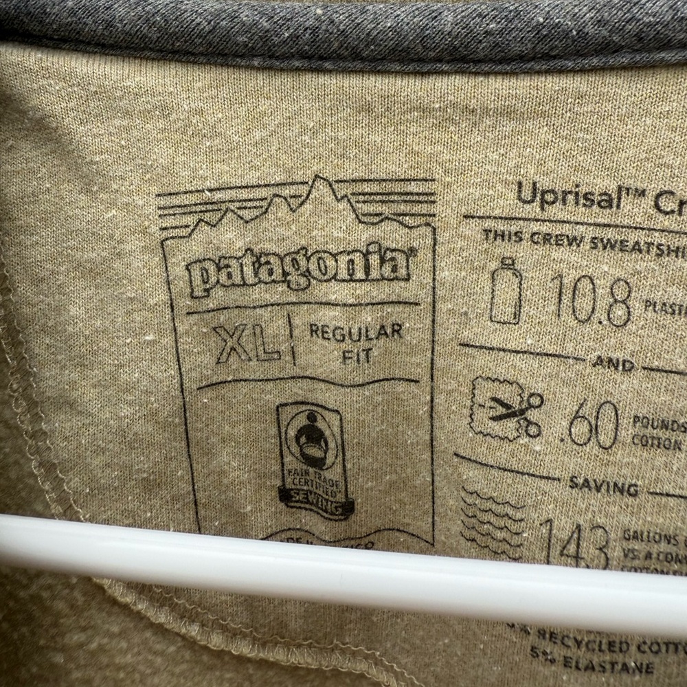 Patagonia Fitz Roy Icon Uprisal Crew Sweatshirt - Picture 4 of 4